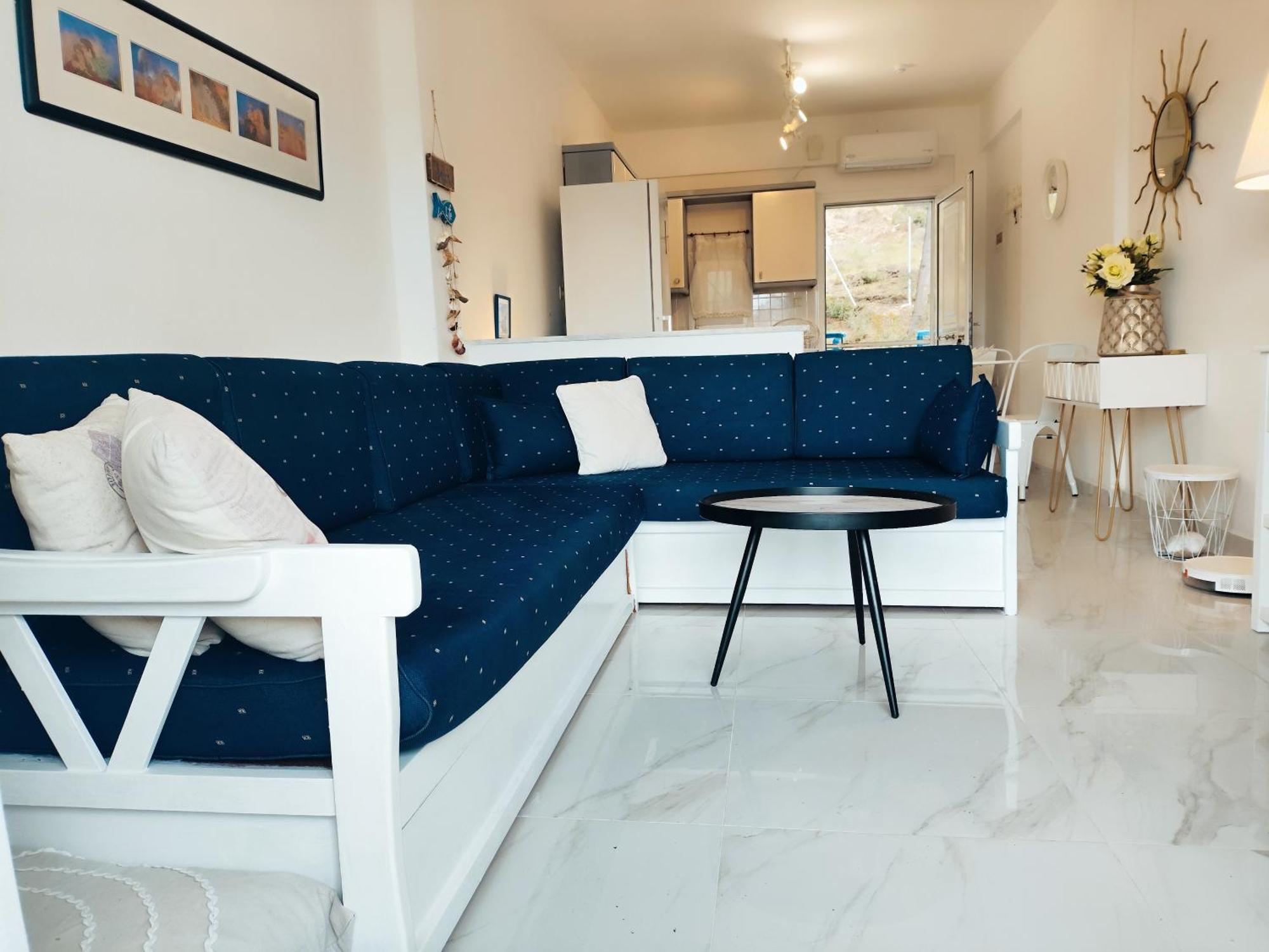 Siviri Sea & Forest-Cozy Apartment With Garden & Nature Views Zewnętrze zdjęcie